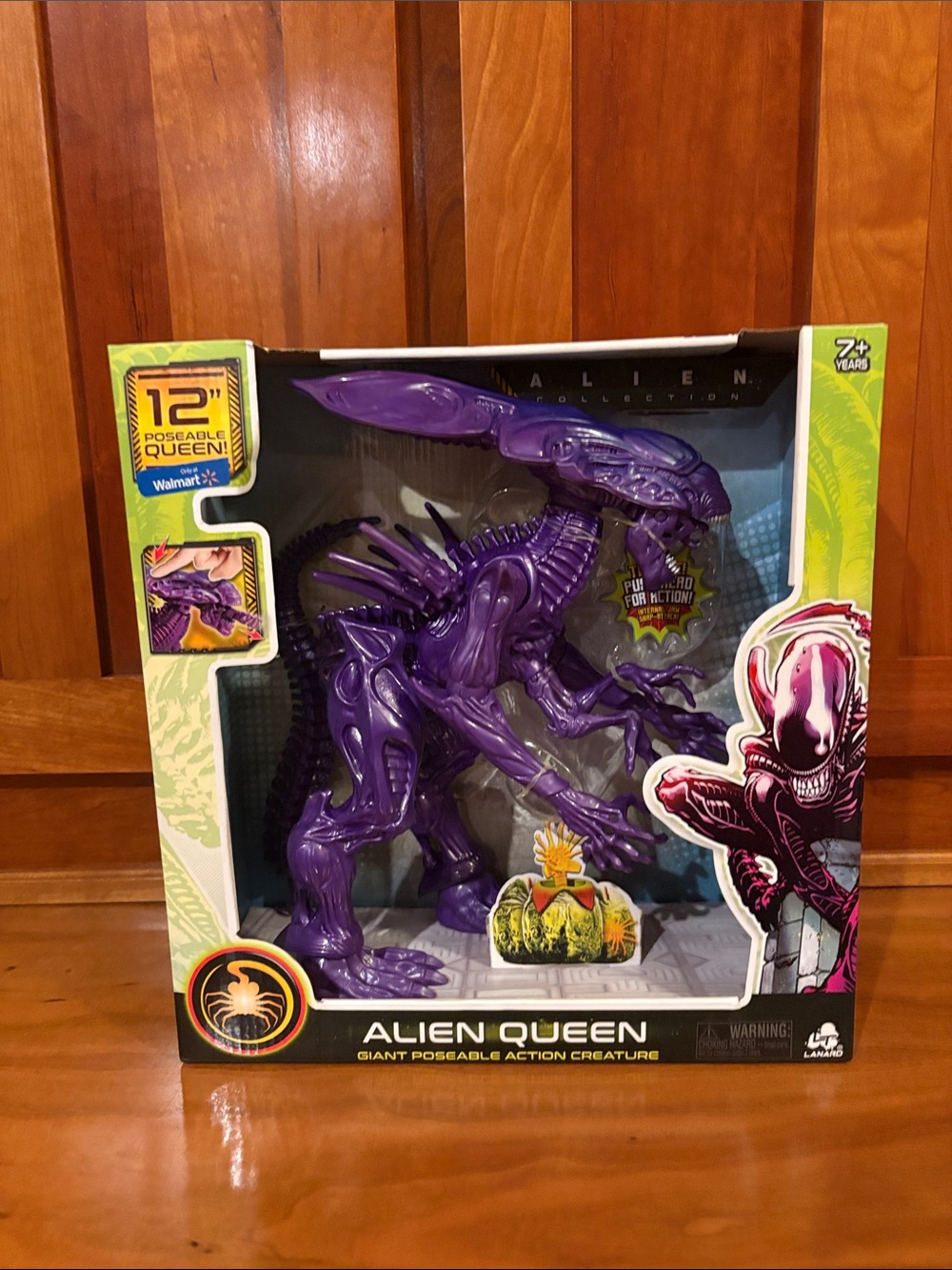 Alien Queen Poseable Action Creature - Walmart Purple Figure